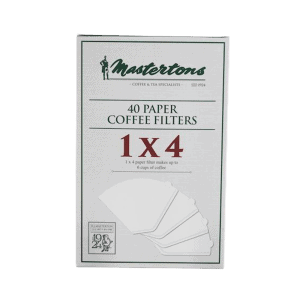 1×4 Coffee Filter Papers - 40 Pack