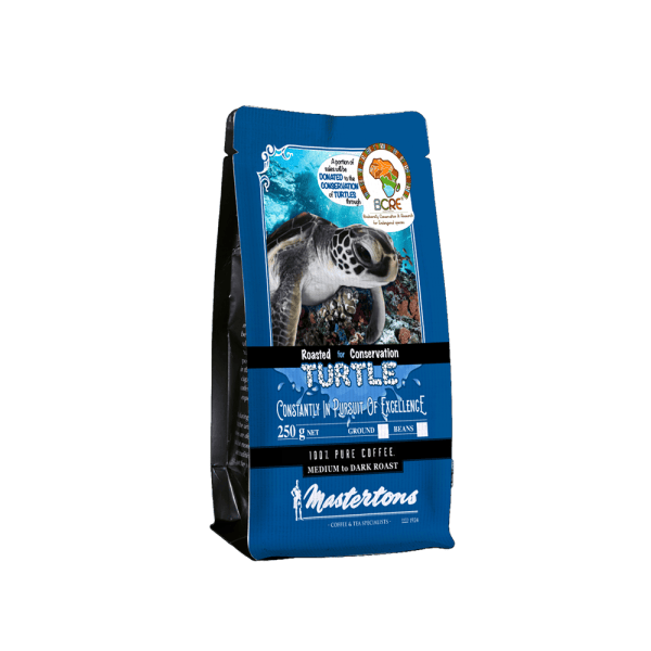 Turtle Coffee Coffee bag featuring turtle design.